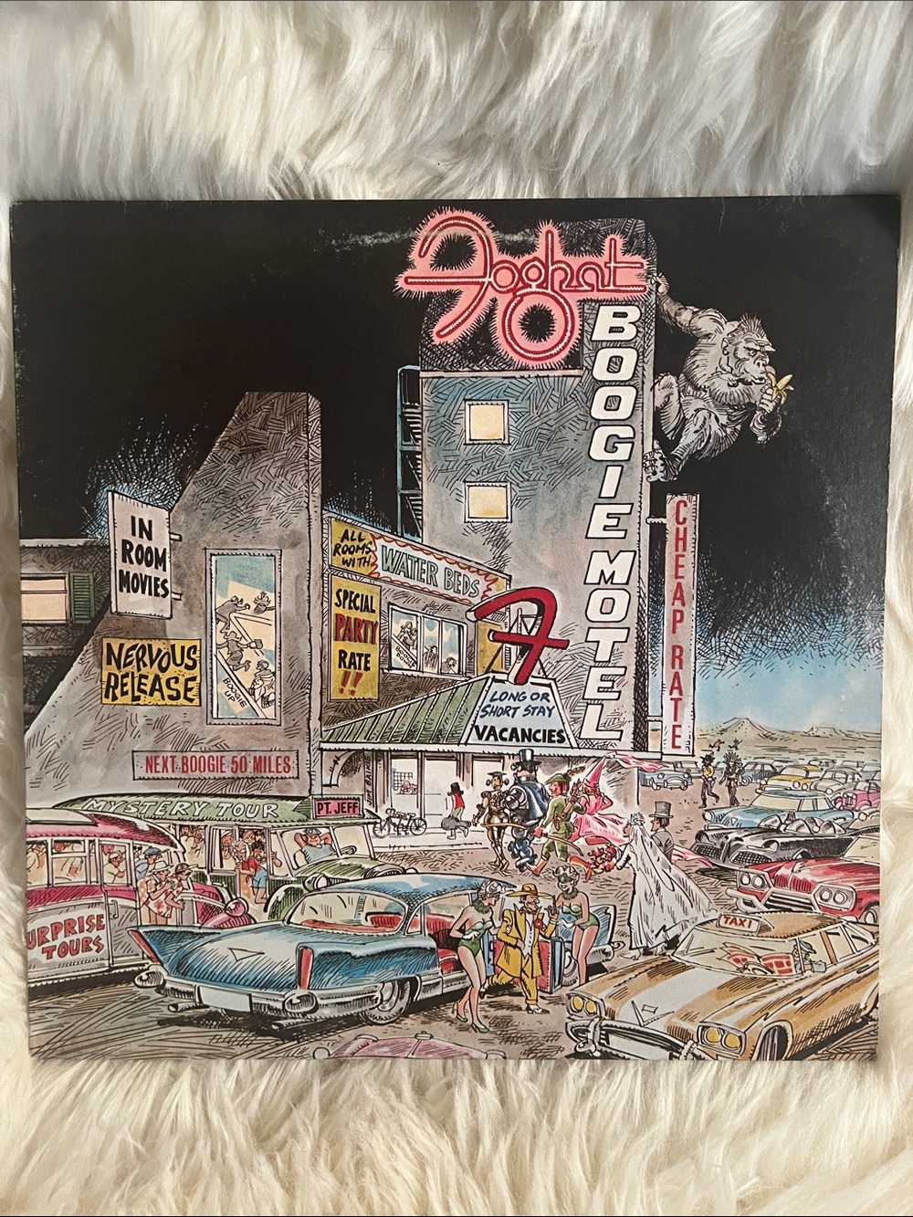 Foghat Boogie Motel 12 inch Vinyl